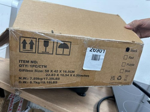 Evoland Vibration Power Plate Model NO-JF-CFM20, VGC Black