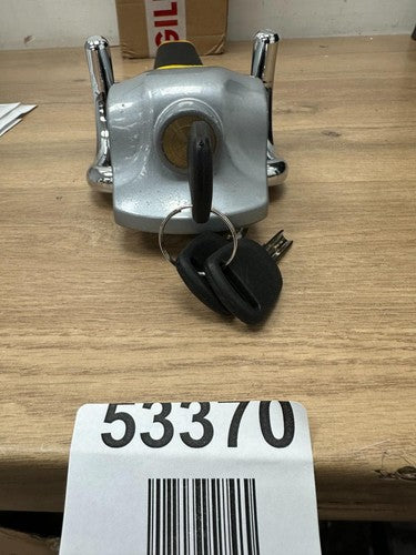 Steering Wheel Security Lock Foldable Vehicle Car Airbag Anti Theft — Used (photo 4)