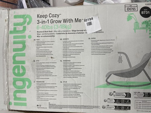 Ingenuity Swing and Go Portable Baby Swings - Multicolor — New (other) (photo 3)