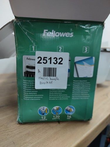 Fellowes Starlet 2+ 120 Comb Binding Machine A4 Manual Punch Binder 120 Sheet — New (other) (photo 5)