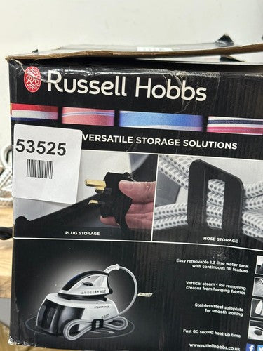 Russell Hobbs 24420 Steam Generator Iron Steam Power - Black/White — Used (photo 6)