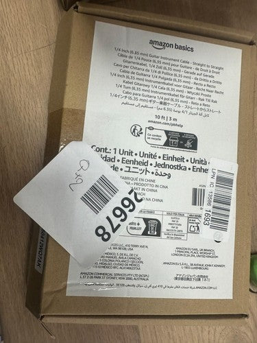 Amazon Basics 1/4 Inch Straight Instrument Auxiliary Cable — New (other) (photo 5)