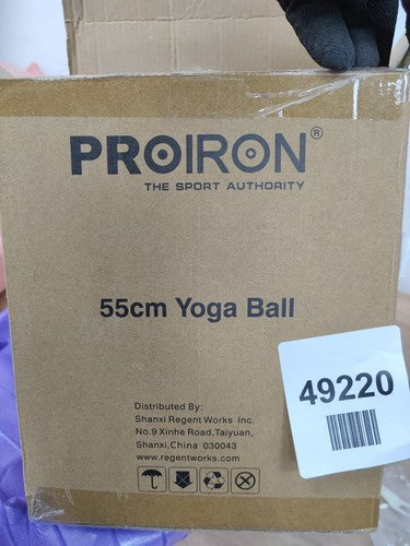 PROIRON 55cm Anti-Burst Red Swiss Yoga Exercise Ball — New (other) (photo 6)