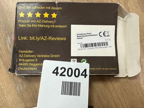 AZ- delivery plant, watering alarm moisture sensor