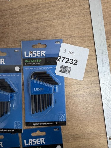 laser 0267 hwex key set