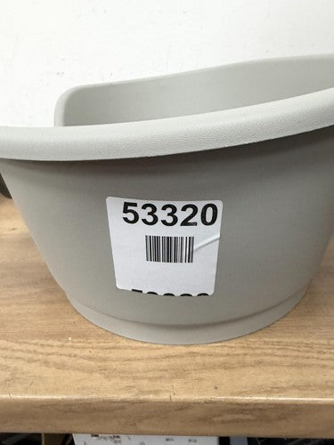 Plastic Pet Basket - Grey - 50 cm
