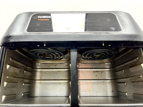 TOWER Vortx Vizion 11L Large Air Fryer Oven - Black (T17102) — Used (photo 6)