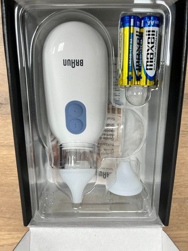 Braun Electric Nasal Aspirator 1│Clear Stuffy Noses│Quickly & Gently│BNA100EU