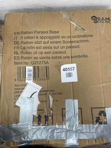 Rattan Parasol base — New (other) (photo 2)