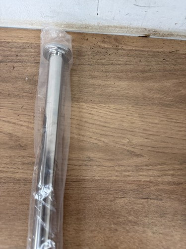 Deconovo Extendable Curtain Pole – Silver Tension Rod for Curtains — New (other) (photo 2)