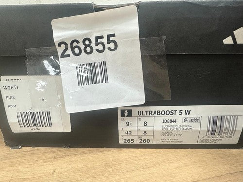Adidas UltraBoost 5 Trainers Womens UK 8 Lucid Pink/Lucid Lemon ID8844 — New (other) (photo 2)