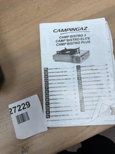 Campingaz Camp Bistro 3 Hiking Outdoors Piezo Camping Stove Single Burner