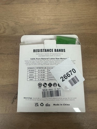 K-mart Resistance Bands - Set of 5 — New (other) (photo 2)