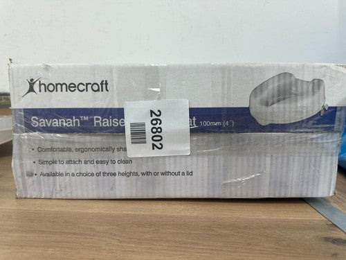 Homecraft Savanah Toilet Seat with Flap - White — New (other) (photo 4)