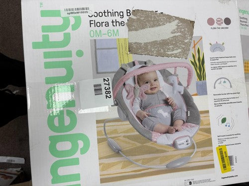 Ingenuity Comfort 2 Go Compact Portable 6-Speed Cushioned Baby Swing with Music — New (other) (photo 2)