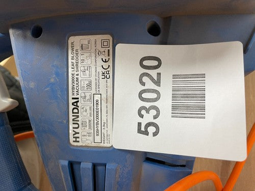 Hyundai Electric Leaf Blower 3000W 3-in-1 Blower Vacuum & Mulcher HYBV3000E — Used (photo 5)