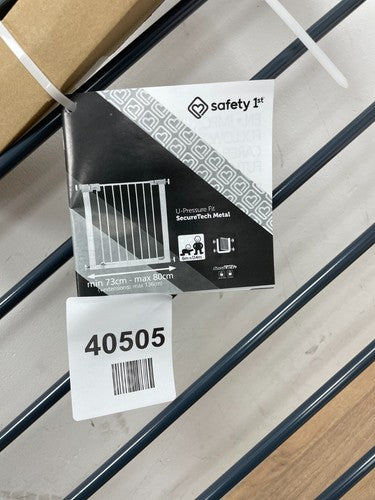 Safety SecurTech Simply Close Metal Gate - White — New (other) (photo 3)