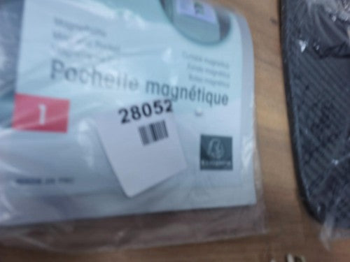 magnetic sleeve for safety markings, information frame, magnetic frame