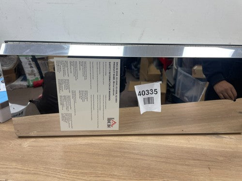 Homcom 02-0548 30cm Wall-Mounted Bathroom Mirror Storage Cabinet - Silver — New (other) (photo 4)