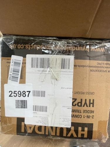Hyundai 550W Long Reach Corded Electric Pole Hedge Trimmer (HYPHT550E) — New (other) (photo 3)