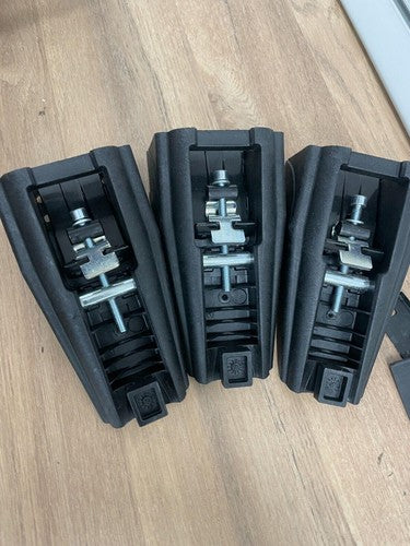Universal Roof bar set Twinny Load Aluminum Fly Bar 124cm for cars with open & c — New (other) (photo 2)