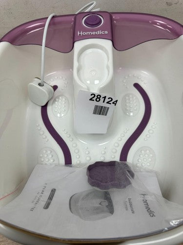 HoMedics Bubblemate Foot Spa and Massager Model FB-55PB-GB
