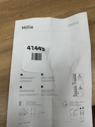 Astro Millie Bathroom Wall Light in Polished Chrome — New (other) (photo 3)