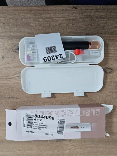 Nail Drill Electric Nail Files Professional Rechargeable Electric Nail Drill Mac — New (other) (photo 2)