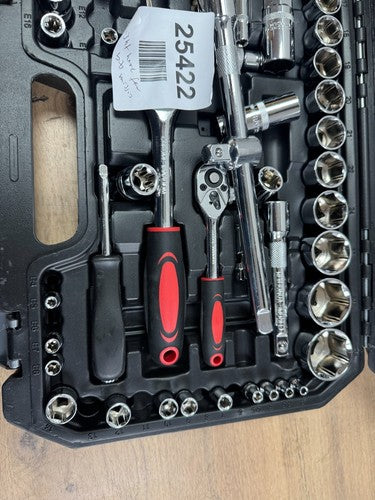Socket Set Kit Mechanics Tool Ratchet Wrench Car Repair Toolset W/ Case — New (other) (photo 3)