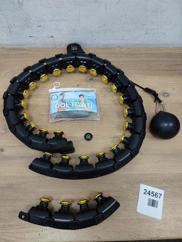 Smart Hula Hoop PVC Black Fitness Hoop — New (other) (photo 2)