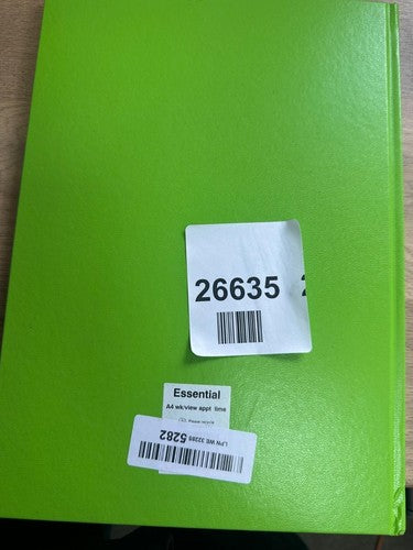 A5 One Day A Page Appointment Diary Academic Yellow 2025 - 2026 — New (other) (photo 3)
