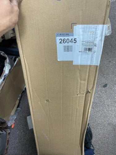 Drive DeVilbiss Steel Travel Chair WCS1T19SV 19 Inch Seat Width — New (other) (photo 5)