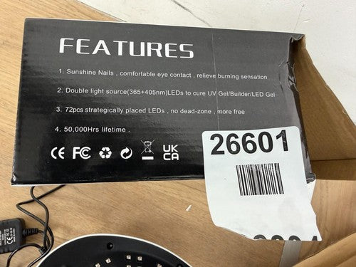 Sun X20 max nail lamp — New (other) (photo 5)