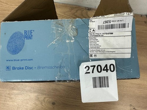 Blue Print Brake Disc — New (other) (photo 3)
