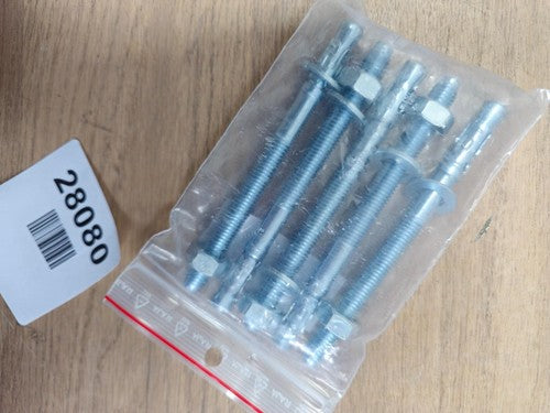 Bolts zinc plated M10* 120mm — New (other) (photo 2)