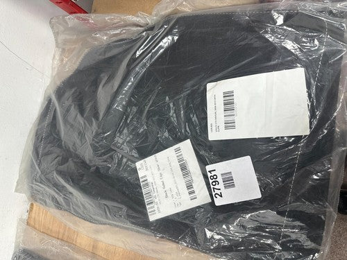 Black rolled edge silver stitch mats Volvo C70 manual 2006-2013