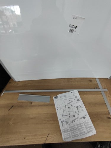 Nobo Classic Steel White / Notice Board Magnetic + Aluminium Frame — Used (photo 2)