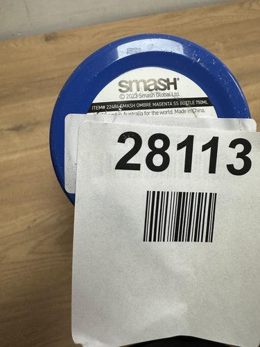 Smash 750ml-Blue Magenta Stainless Steel Water Bottle, 750 milliliters — New (other) (photo 4)
