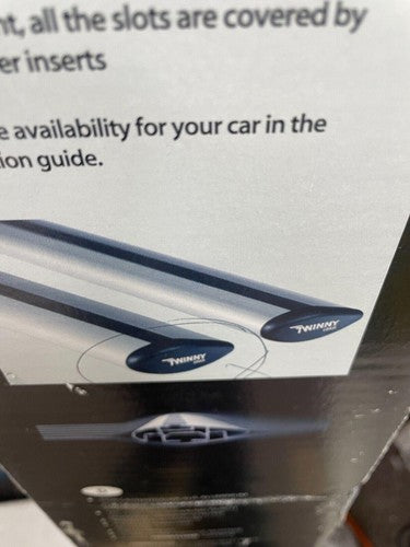 Universal Roof bar set Twinny Load Aluminum Fly Bar 124cm for cars with open & c — New (other) (photo 4)