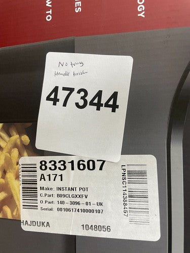 Instant Pot Vortex Plus 6-in-1 5.7L Air Fryer - Black (140-3096-01-UK) — New (other) (photo 7)