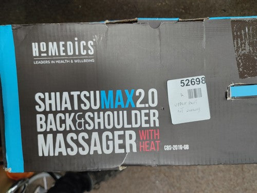 HoMedics ShiatsuMax 2.0 Massage Chair CBS-2016-GB — Used (photo 7)