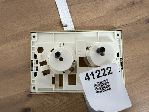 Dual-Flush Flushing Plate Brushed Brass - Not working — New (other) (photo 3)