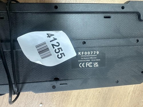 Q-Connect Ergonomic Wired Keyboard Black KF00779 — New (other) (photo 2)