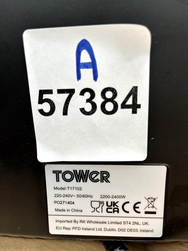 TOWER Vortx Vizion 11L Large Air Fryer Oven - Black (T17102) — Used (photo 8)