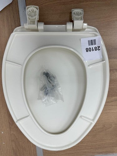 Bemis Elongated Whisper Close Toilet Seat - White
