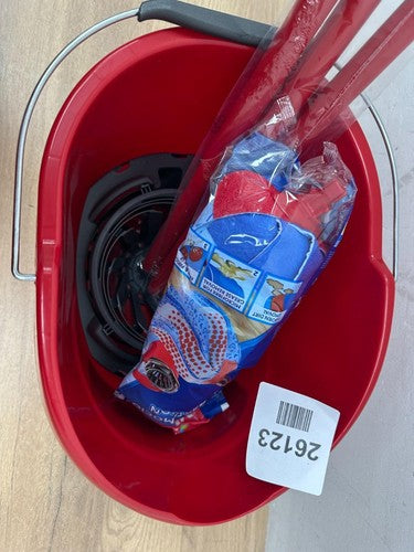 Vileda SuperMocio Bucket with Torsion Wringer - Red, 10L — New (other) (photo 3)
