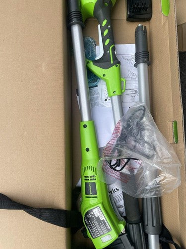 Greenworks Battery Tall Probe G24PS20K2 24V 20cm Sword Length 6,7m/s Chain Pole — New (other) (photo 4)