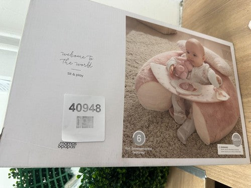 Mamas & Papas Welcome To The World Sit & Play Floor Seat Pink — New (other) (photo 4)