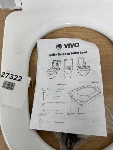 Vivo Toilet Seat Premium Soft Close White — New (other) (photo 2)