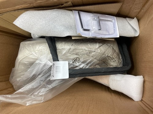 Scandinavian beige fabric rocking chair FUNKEL FABRIC BEIGE ROCK — New (other) (photo 2)
